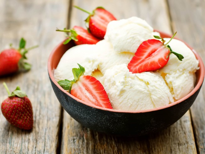 Low Fat Vanilla Ice Cream Recipe CDKitchen