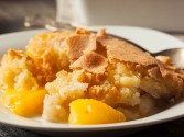 Bisquick Peach Cobbler