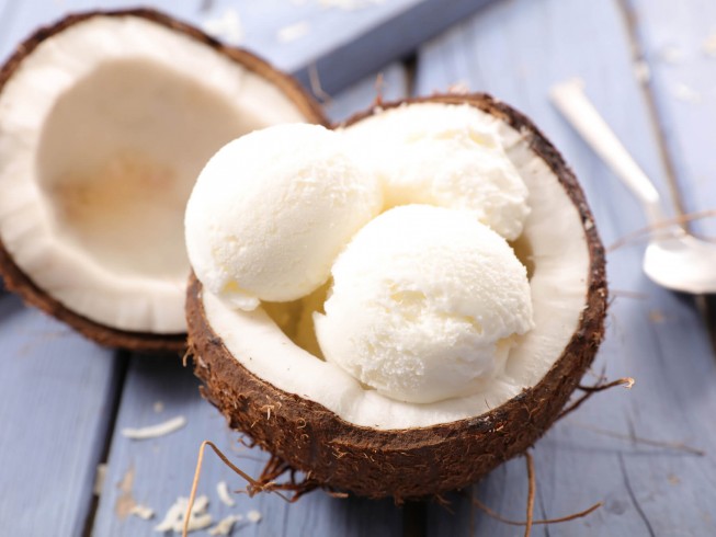 Image result for coconut ice cream