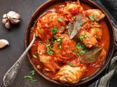 Chicken Cacciatore With Red Wine Sauce