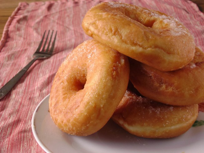 Sourdough Doughnuts Recipe | CDKitchen.com-image