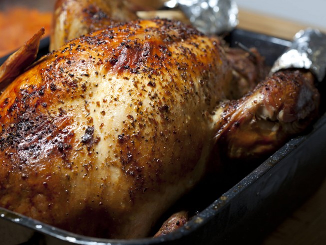 Slow Roasted Turkey Recipe Cdkitchen Com