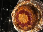Crustless Hamburger Pizza