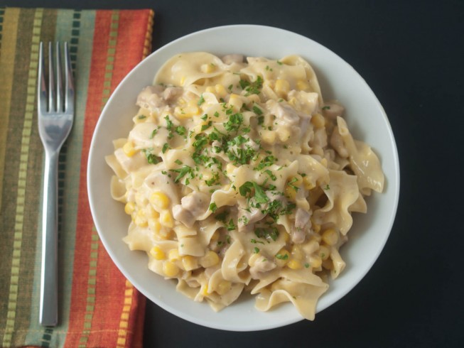 photo of Cheesy Chicken Noodle Casserole