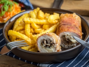 recipe for cheese and mushroom stuffed chicken breast