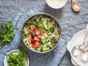 recipe for parmesan orzo primavera