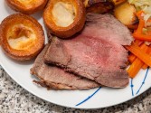 Prime Rib With Yorkshire Pudding