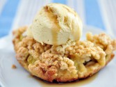 Rhubarb-Oatmeal Bars