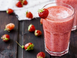 recipe for double strawberry milk shake