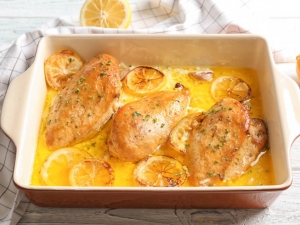 recipe for baked lemon chicken