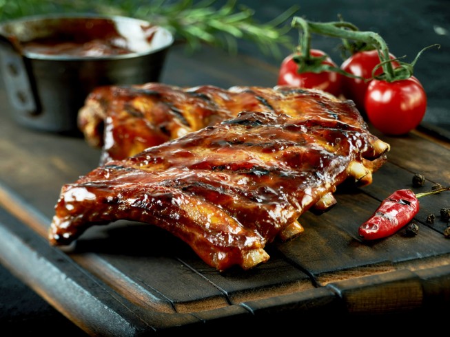 Kahlua Barbecued Ribs