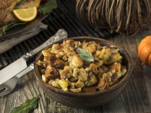 recipe for herbed thanksgiving slow cooker stuffing
