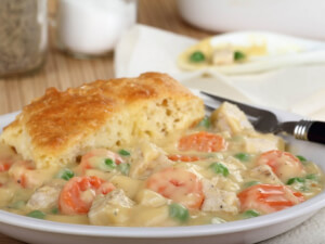 recipe for five-gallon chicken pot pie
