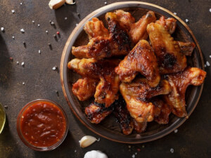 recipe for barbecued wing dings