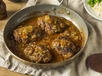 Recipe for Golden Salisbury Steak
