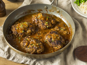 recipe for golden salisbury steak