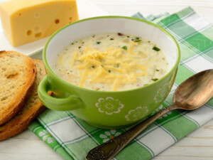 recipe for instant potato-cheese soup