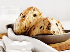 recipe for buttermilk chocolate chip scones