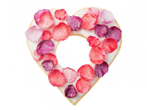 recipe for candied rose petals