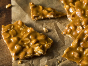 recipe for easy peanut brittle
