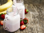 Banana-Strawberry Smoothie