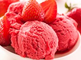 Diabetic Fresh Strawberry Sherbet