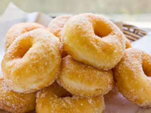 recipe for baked raised doughnuts