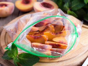 recipe for frozen peaches