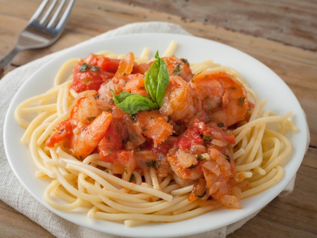 Crock Pot Shrimp Marinara Recipe Cdkitchen Com