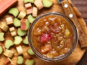 recipe for spiced rhubarb jam