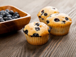 recipe for sugar free blueberry muffins