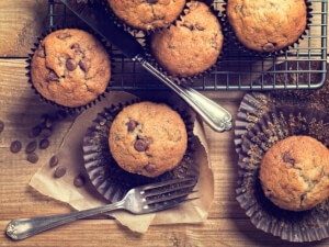 recipe for cappuccino chocolate chip muffins