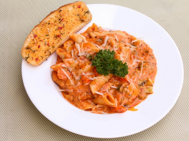 Penne with Pink Vodka Sauce Recipe 
