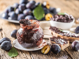 recipe for brandied plum jam