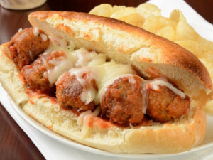 recipe for easy meatball sandwiches