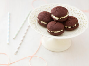 recipe for mini mocha whoopie pies