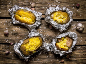 recipe for slow cooker baked potatoes