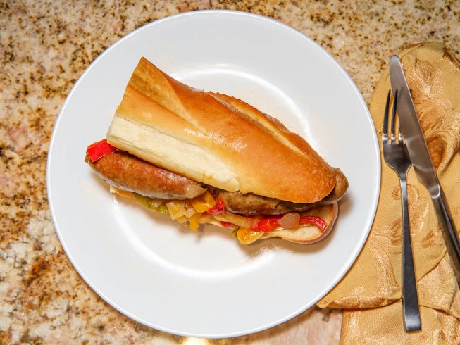 photo of Polish Sausage & Peppers For 50