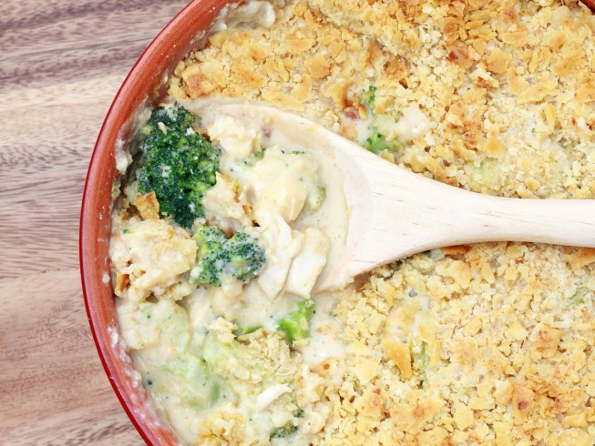 Broccoli, Chicken, And Cheese Casserole