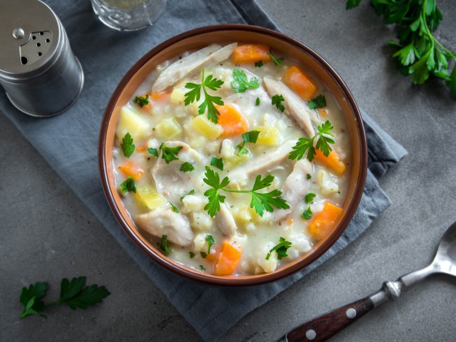 Creamy Turkey Soup