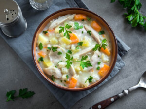 recipe for creamy turkey soup