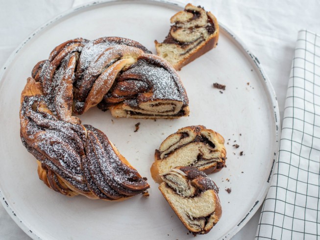 Delicious Gluten Free Chocolate Babka - Fearless Dining