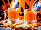 Orange Glow Halloween Punch