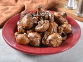 view the recipe for Balsamic Marinated Mushrooms