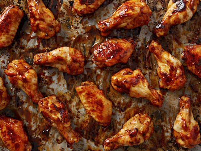 photo of Apricot Onion Chicken Wings