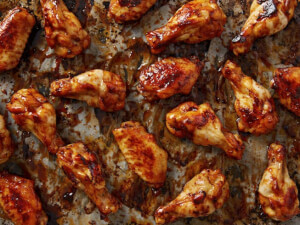 recipe for apricot onion chicken wings