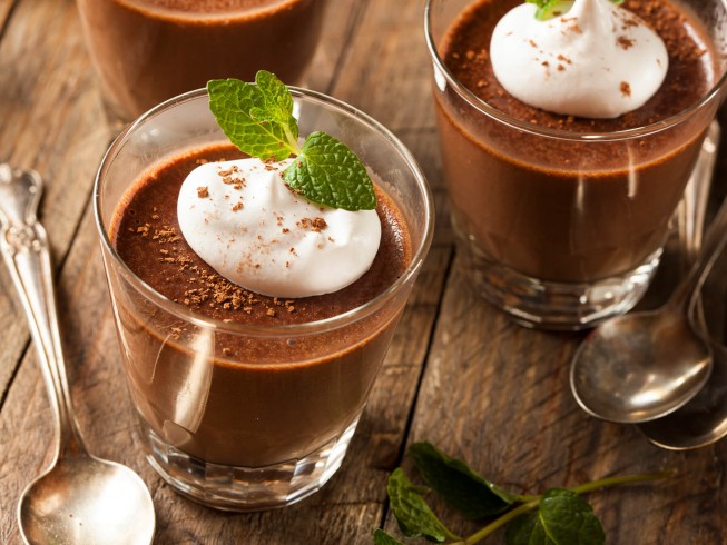 Chocolate Mint Mousse Recipe | CDKitchen.com-image