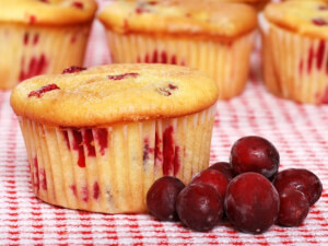 recipe for fresh cranberry muffins