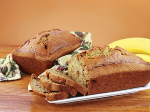 recipe for sugar-free sweet banana bread