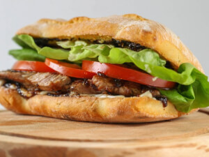 recipe for blackened steak sandwich
